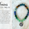 Zodiac Sign Taurus Diffuser Bracelet by AromaWell
